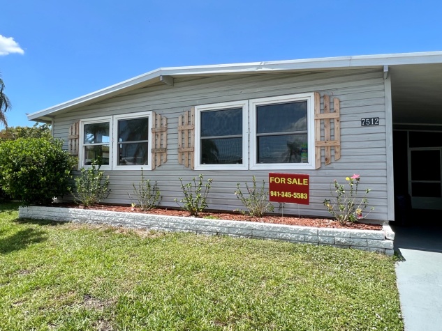7512 Queens Way, Ellenton, Florida 34222, 2 Bedrooms Bedrooms, ,2 BathroomsBathrooms,55-Plus Mobile Home,For Sale,Queens Way,4363